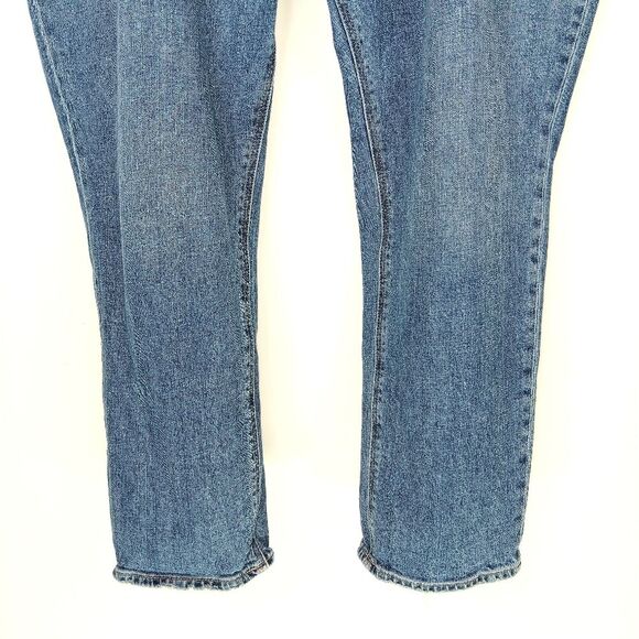 OLD NAVY Women’s Distressed Ripped Torn Midrise Boyfriend Jeans Blue Size 16 - Picture 9 of 9
